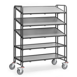 Storage trolleys warehouse trolley fetra container trolley one-sided