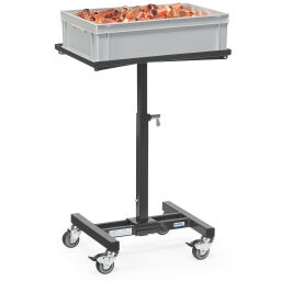 Esd trolleys warehouse trolley fetra goods stand loading surface / adjustable