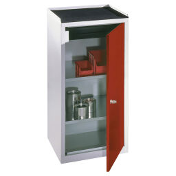 Cabinet workbenches with 1 hinged door, 2 floors and 1 drawer.  W: 500, D: 500, H: 1020 (mm). Article code: 57872100-D