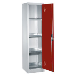 Cabinet Occasional cabinets with 1 perforated hinged door and 4 Retention Basins.  W: 500, D: 500, H: 1950 (mm). Article code: 578901315-D