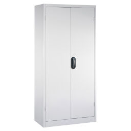 Cabinet material cabinet with 2 hinged doors, 4 shelves and 3 drawers .  W: 930, D: 500, H: 1950 (mm). Article code: 578921523-S