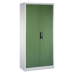 Cabinet material cabinet with 2 hinged doors, 6 shelves and 6 drawers .  W: 930, D: 500, H: 1950 (mm). Article code: 5789213041-N