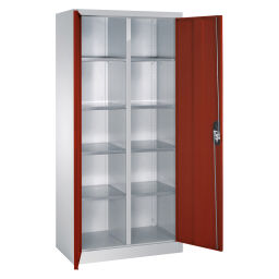 Cabinet material cabinet with 2 hinged doors and 8 floors 578921311-D