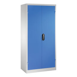 Cabinet material cabinet with 2 hinged doors, 4 shelves and 3 drawers .  W: 930, D: 500, H: 1950 (mm). Article code: 578921503-LW