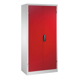 Cabinet material cabinet with 2 hinged doors, 3 shelves and 3 drawers .  W: 930, D: 500, H: 1950 (mm). Article code: 5789215030-D