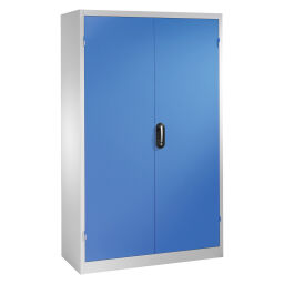 Cabinet material cabinet with 2 hinged doors, 4 shelves and 3 drawers .  W: 1200, D: 500, H: 1950 (mm). Article code: 578931503-LW