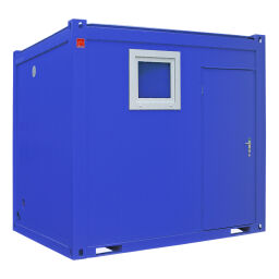 Container sanitary unit 10 ft.  L: 2989, W: 2435, H: 2591 (mm). Article code: 99STA-10FT-SA