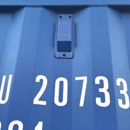 Container goods container 20 ft.  L: 6058, W: 2438, H: 2591 (mm). Article code: 99STA-20FT-02