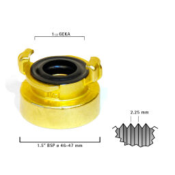 IBC container accessories adapter.  Article code: 99-035-AD-GEKA
