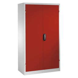Magazinschränke Magazinschrank mit 2 Flügeltüren und 92 Sichtlagerkästen