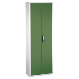 Cabinet boxes cabinet with 2 hinged doors and 114 storage bins.  W: 700, D: 300, H: 1980 (mm). Article code: 5713311323-N