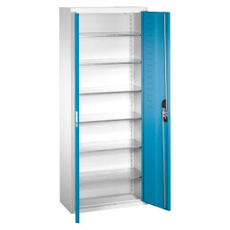 Cabinet boxes cabinet with 2 hinged doors and 6 floors.  W: 700, D: 300, H: 1690 (mm). Article code: 5713341320-LW