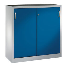 Cabinet sliding door cabinet with 2 sliding doors and 2 floors.  W: 1200, D: 400, H: 1200 (mm). Article code: 57204709-DW