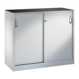Cabinet sliding door cabinet with 2 sliding doors and 1 floor.  W: 1200, D: 500, H: 1000 (mm). Article code: 57205609-S