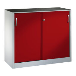 Cabinet sliding door cabinet with 2 sliding doors and 1 floor.  W: 1200, D: 500, H: 1000 (mm). Article code: 57205609-D