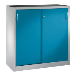 Cabinet sliding door cabinet with 2 sliding doors and 2 floors.  W: 1200, D: 500, H: 1200 (mm). Article code: 57205709-LW