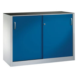 Cabinet sliding door cabinet with 2 sliding doors and 2 floors.  W: 1600, D: 400, H: 1000 (mm). Article code: 57214609-DW