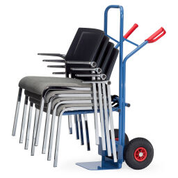 Diable transport diable porte-chaises fetra avec pneus 260*85 mm