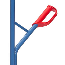 Steel sack truck fetra hand truck fold up shovel with solid rubber tyres 250x60 mm