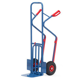 Stalen steekwagens fetra steekwagen opklapbare schep  met luchtbanden 260x85 mm