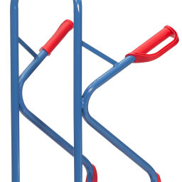 Stalen steekwagens fetra steekwagen opklapbare schep  met massief rubber banden 250x60 mm