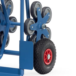 Stairway hand truck fetra stairway hand truck 2 five-armed wheel sets