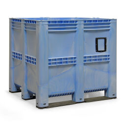 Stacking box plastic large volume container