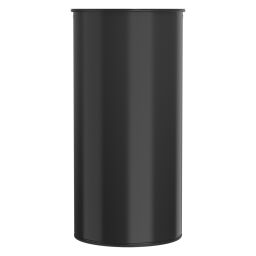Waste bin metal waste bin with insertion opening
