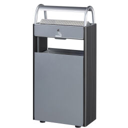 Ashtray and litter bin Waste and cleaning on foot Volume (ltr):  72.  L: 480, W: 250, H: 960 (mm). Article code: 8256163