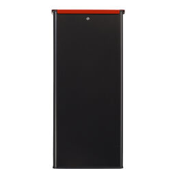 Poubelle de bureau et intérieur poubelle d'acier borne de tri 
