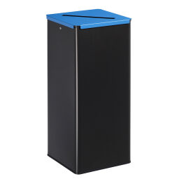 Waste bin Waste and cleaning metal waste bin waste recycling station Volume (ltr):  40.  L: 270, W: 270, H: 590 (mm). Article code: 8256170