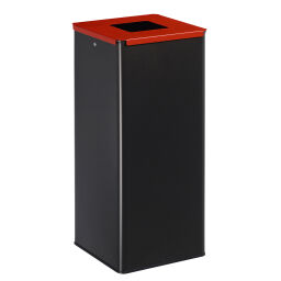 Waste bin Waste and cleaning metal waste bin waste recycling station Volume (ltr):  40.  L: 270, W: 270, H: 590 (mm). Article code: 8256172