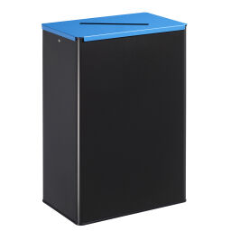 Waste bin Waste and cleaning metal waste bin waste recycling station Volume (ltr):  60.  L: 420, W: 270, H: 590 (mm). Article code: 8256175