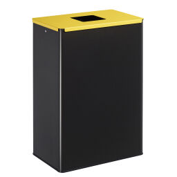 Waste bin Waste and cleaning metal waste bin waste recycling station Volume (ltr):  60.  L: 420, W: 270, H: 590 (mm). Article code: 8256176