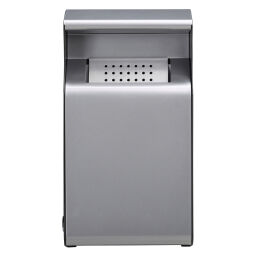Ashtray and litter bin wall mounted ashtray with stub out grid