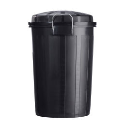 Outdoor waste bins Waste and cleaning plastic waste bin lid with locking system Article arrangement:  New.  L: 495, W: 495, H: 730 (mm). Article code: 8257612