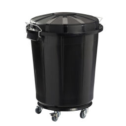 Outdoor waste bins waste and cleaning accessories trolley