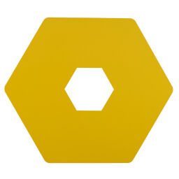Poubelle de bureau et intérieur poubelle d'acier couvercle avec fente d'introduction