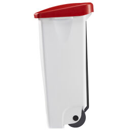 Poubelle de bureau et intérieur poubelle en plastique avec couvercle à pédale châssis