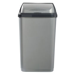 Abfallbehälter Abfall und Reinigung Kunststoff Mülltonne mit riegel Deckel Artikelzustand:  Neu.  L: 390, B: 290, H: 660 (mm). Artikelcode: 8259838