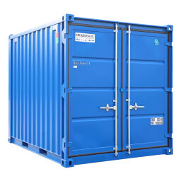 Materiaalcontainer 10 ft blauw