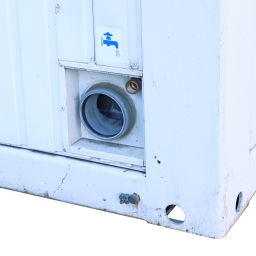 Conteneur installation sanitaire 20 ft. A-qualité d'occasion.  L: 6130, L: 2500, H: 2900 (mm). Code d’article: 98-1308GB