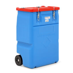 Barrels plastic barrel on wheels AA26244