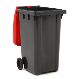 Mülltonne  Abfall und Reinigung Mini-Container mit Scharnierdeckel.  L: 725, B: 580, H: 1080 (mm). Artikelcode: 99-447-240-D