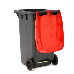 Plastic waste container Waste and cleaning mini container with hinging lid.  L: 725, W: 580, H: 1080 (mm). Article code: 99-447-240-D