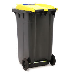 Plastic waste container Waste and cleaning mini container with hinging lid.  L: 725, W: 580, H: 1080 (mm). Article code: 99-447-240-L