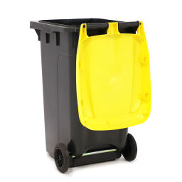 Mülltonne  Abfall und Reinigung Mini-Container mit Scharnierdeckel.  L: 725, B: 580, H: 1080 (mm). Artikelcode: 99-447-240-L