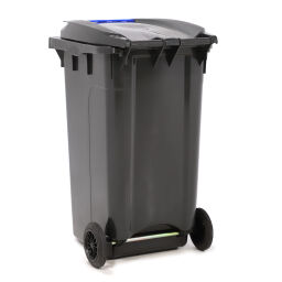 Mülltonne  Abfall und Reinigung Mini-Container mit Scharnierdeckel.  L: 725, B: 580, H: 1080 (mm). Artikelcode: 99-447-240-S