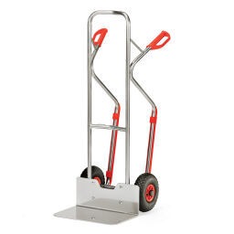 Sack truck fetra light alu hand truck with pneumatic tyres 260*85 mm