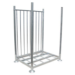 Stacking rack stacking rack accessories detachable side wall